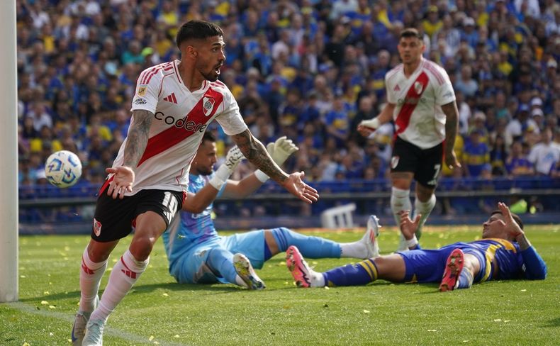 El triunfo de River ante Boca: 1-0, tarjetas y gol anulado
