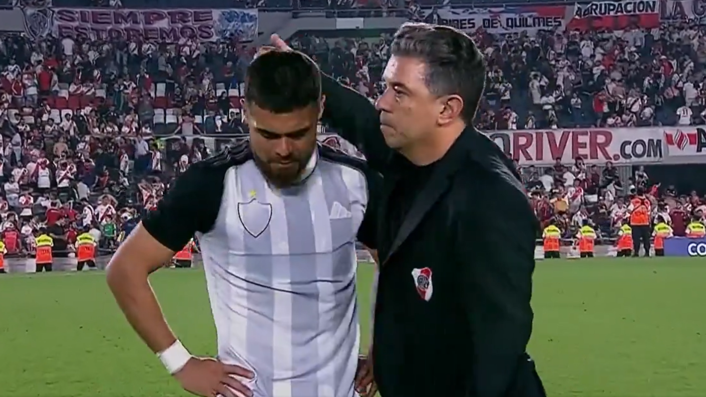 Paulo Díaz luego de la eliminación de River: «Ya está. No se nos da»