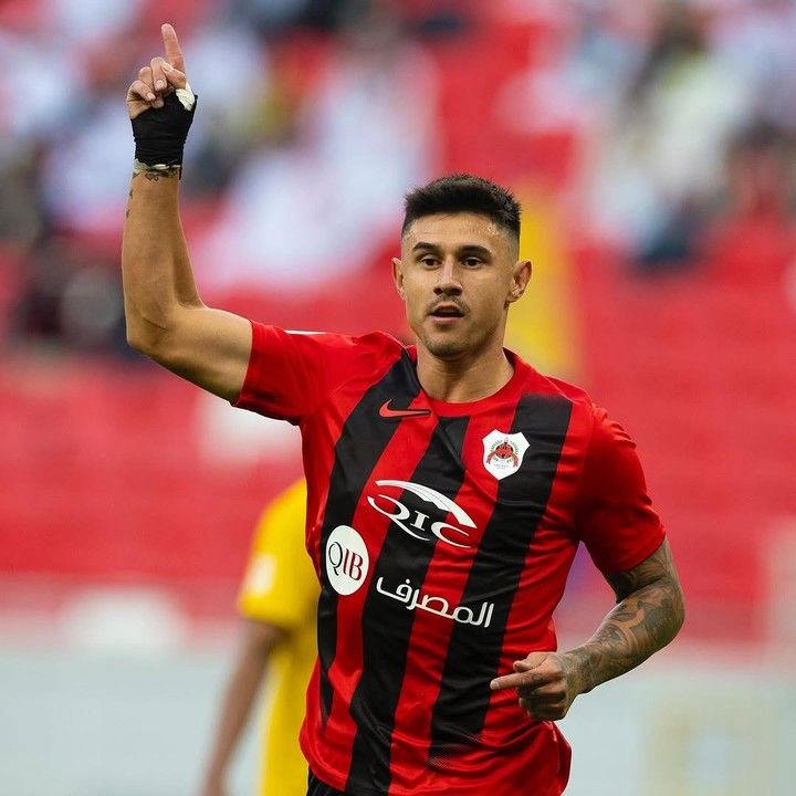 Adam Bareiro se estrena con gol en Al-Rayyan tras su salida de River Plate