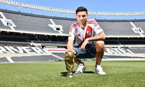 Gonzalo Montiel a River: una vuelta llena de emoción para el jugador y su&nbsp;familia