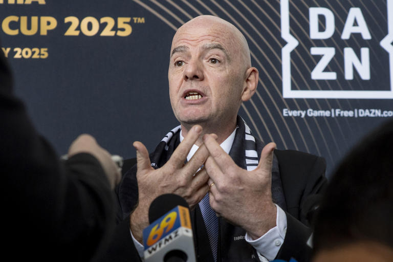  Elogio de Infantino tras la eliminación de River del Mundial de&nbsp;Clubes