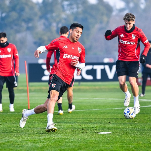 Maxi Salas lesionado: River evita una mala noticia mayor