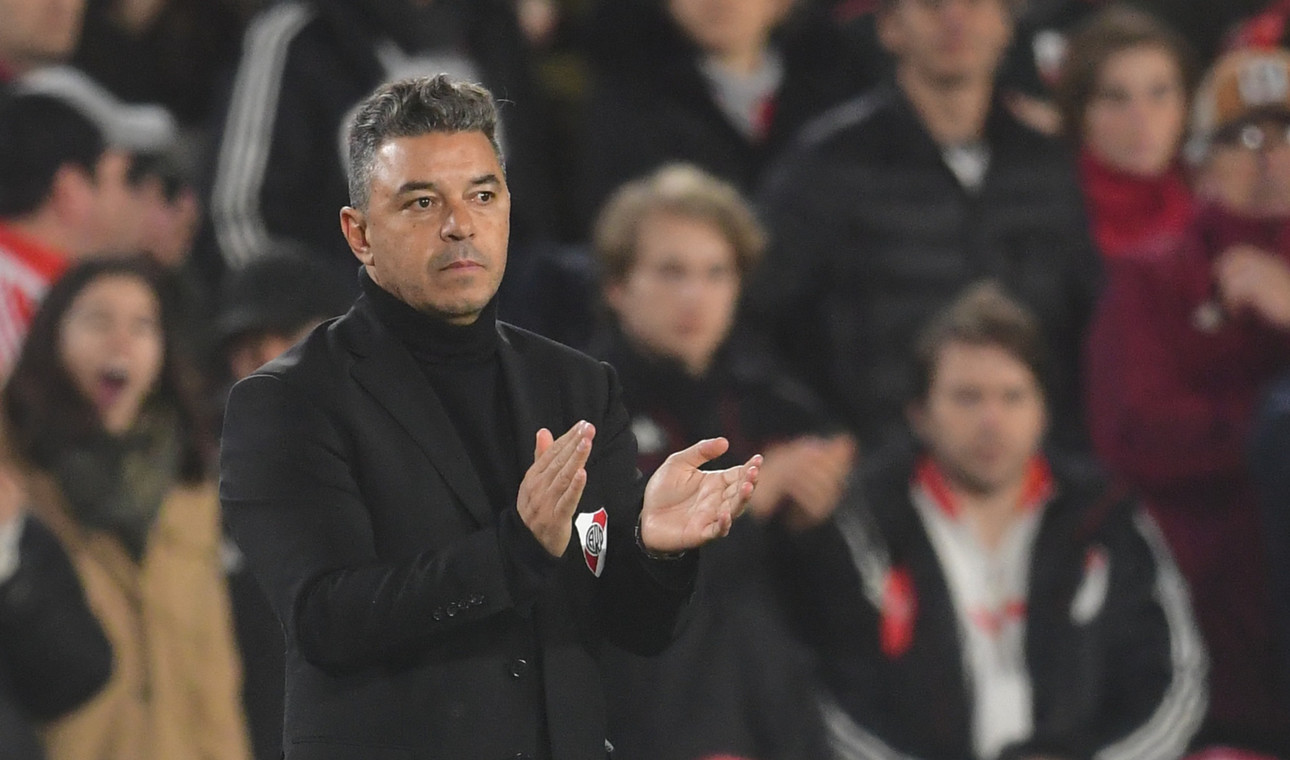 River define tres cambios para los cuartos de la Copa Libertadores