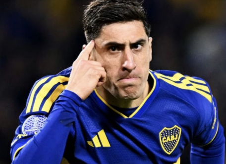 Merentiel fue convocado por Uruguay y puede perderse el partido de Boca en la Copa Argentina